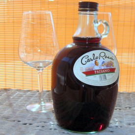 Paisano Friends and a Carlo Rossi Jug