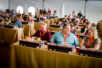 Riedel Glass Seminar Audience